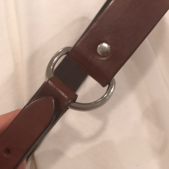 Brown Banana Republic Belt with Silver Buckle XS - Picture 2 of 6